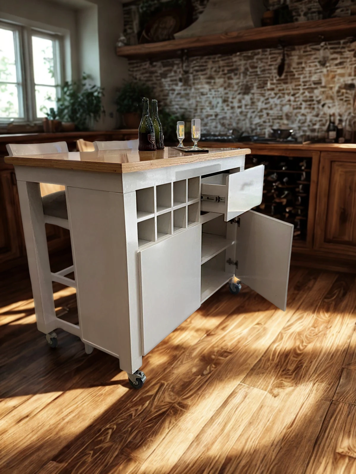 Isla de Cocina vista 2