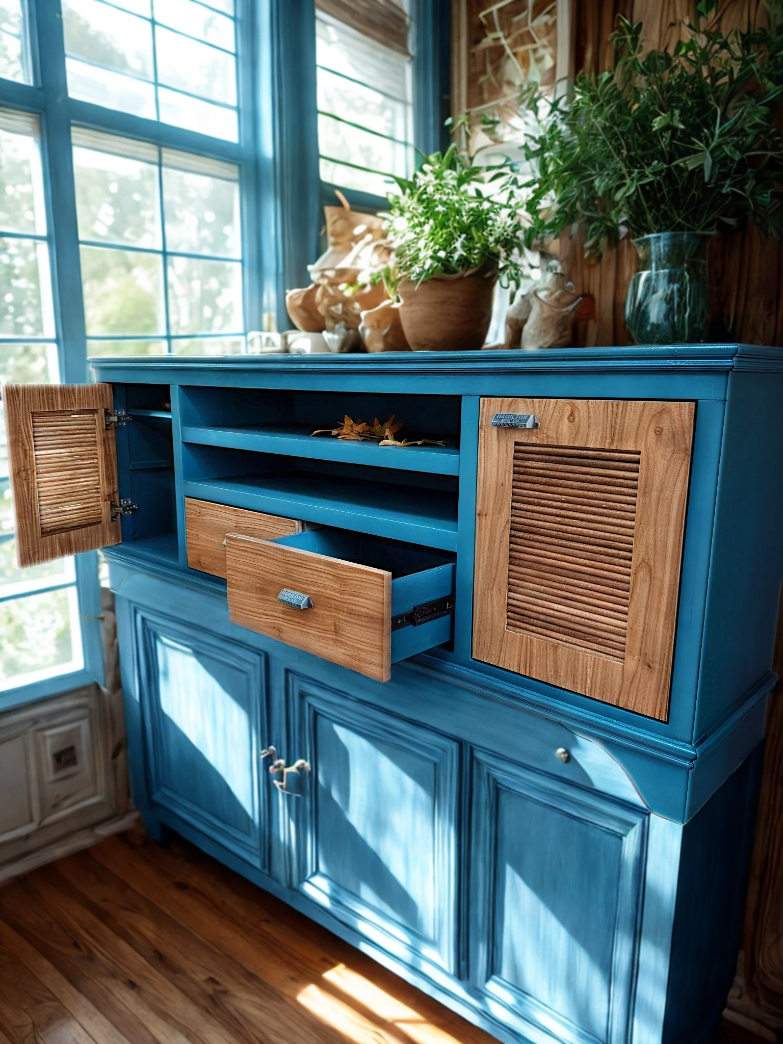 Vajillero Celeste vista 2